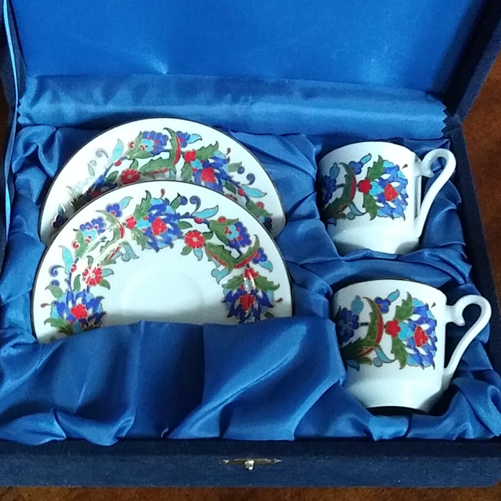 Two Tea cups and two saucer